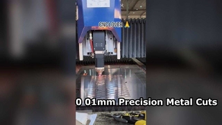 0.01mm Precision Laser Cutter Metal Fabrication